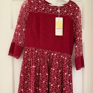 Red Floral Dress